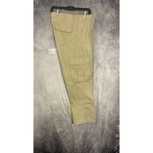 old navy loose cargo‎ pants Beige Cotton Men's Size 36x30
